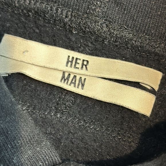 Herman Market Black hoodie size medium - Picture 5 of 6